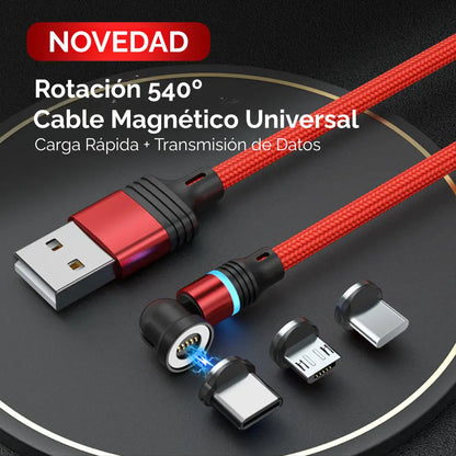 Cargador Magnético + 3 adaptadores gratis